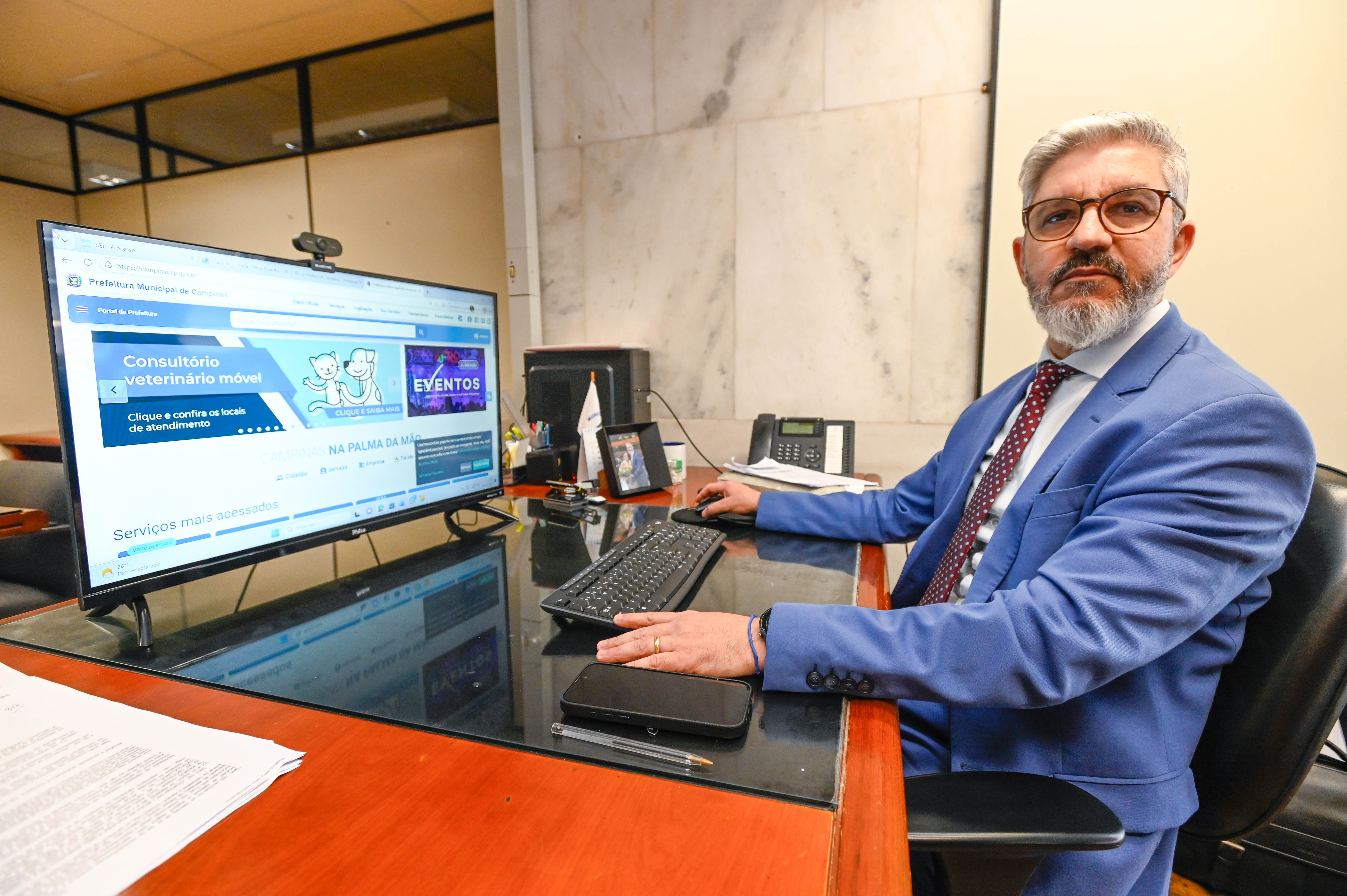 Secretário de Justiça, Peter Panutto, acredita que a EJ fortalecerá institucionalmente o município