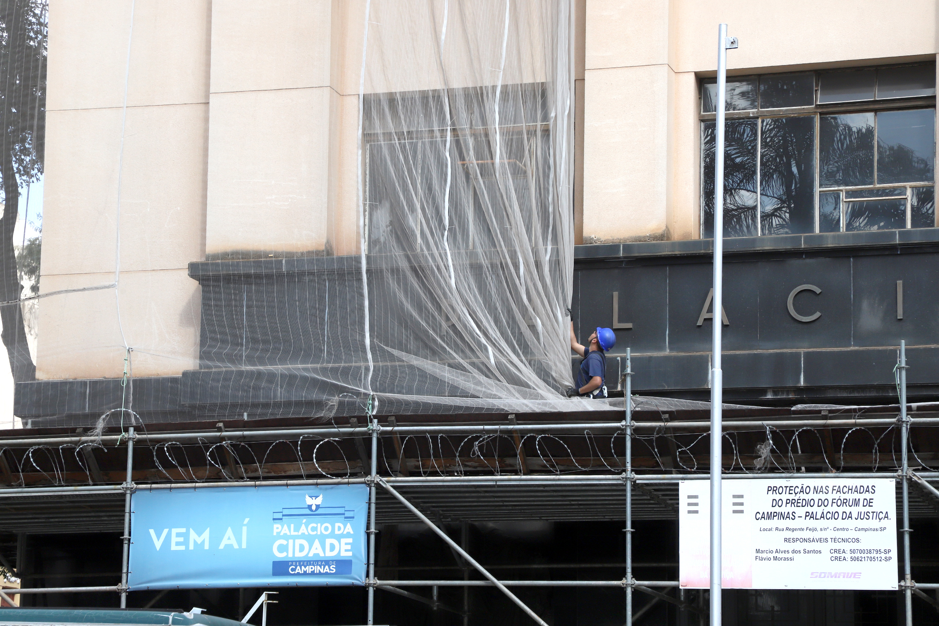 Espaço foi transferido ao município no começo deste ano e tem passado por uma série de melhorias para sediar o Palácio da Cidade