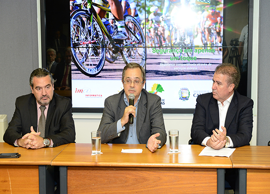 Ciclista Carlos Ramires agradece pela inovação