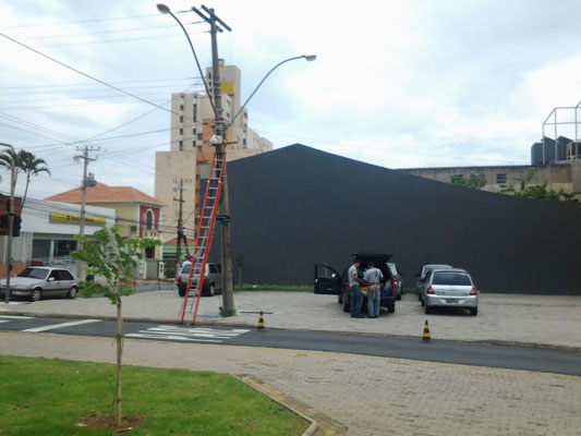 Fachada e arredores serão monitorados