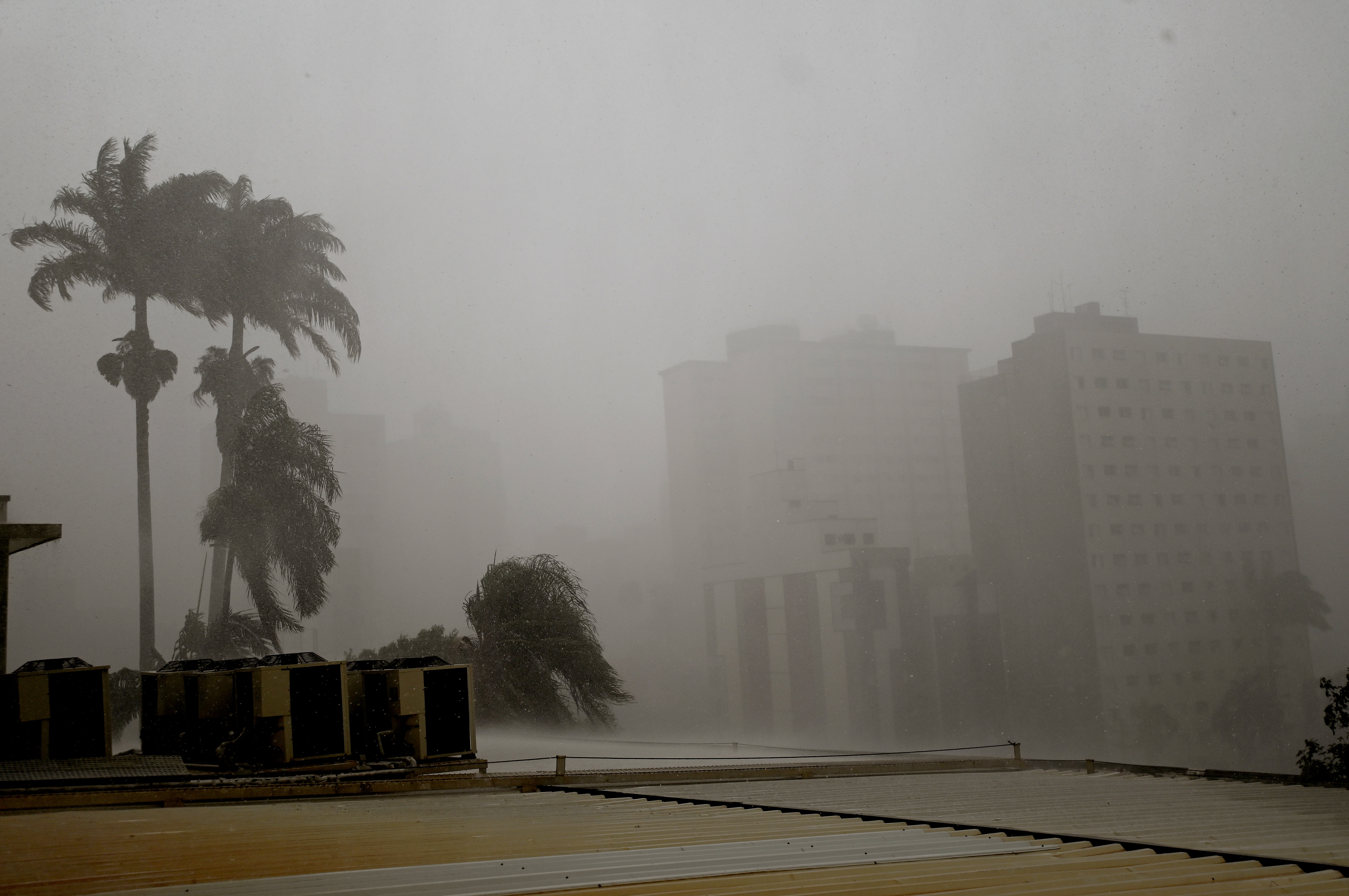 Maior índice de chuva registrado foi de 20,6 milímetros em 30 minutos 