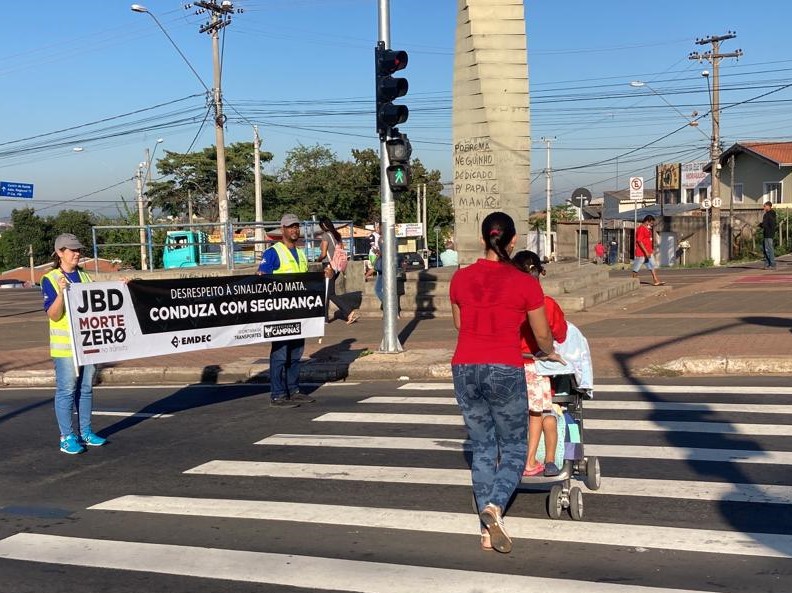 Mobilização quer zerar mortes na avenida