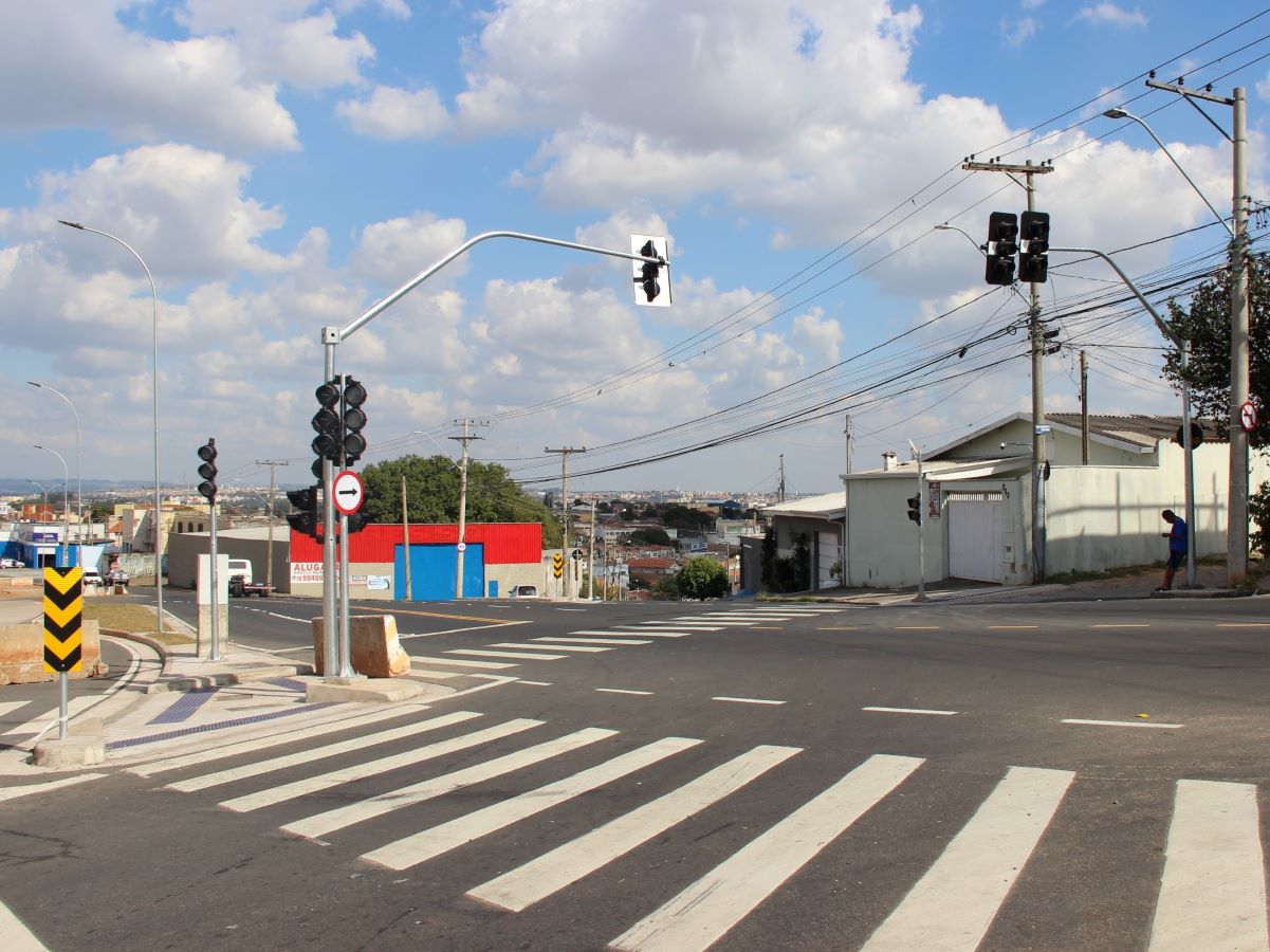 Região recebeu também nova sinalização viária