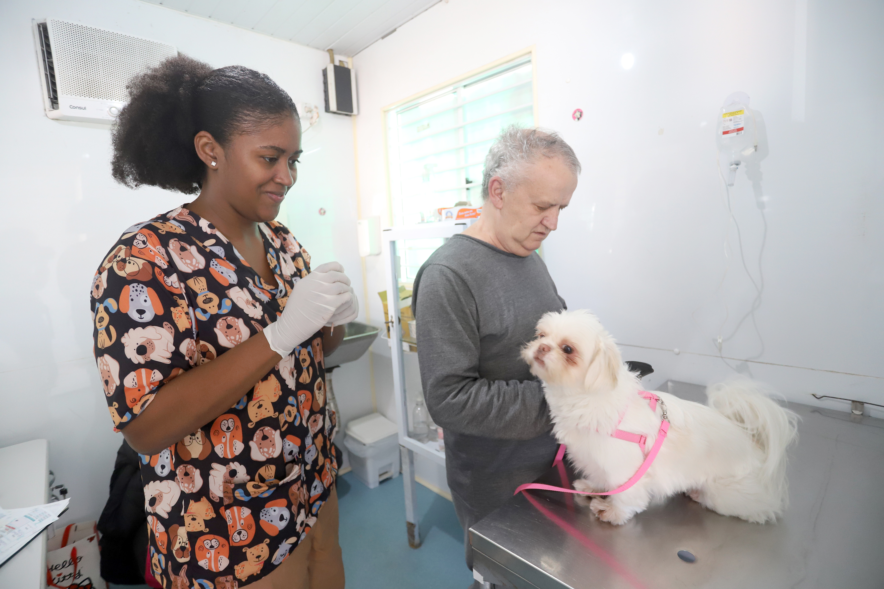 Unidade 1 do Consultório Veterinário Móvel passa a atender na Praça Beira Rio, em Sousas, a partir de quinta-feira, 13 de agosto, e permanece até 12 de setembroia 