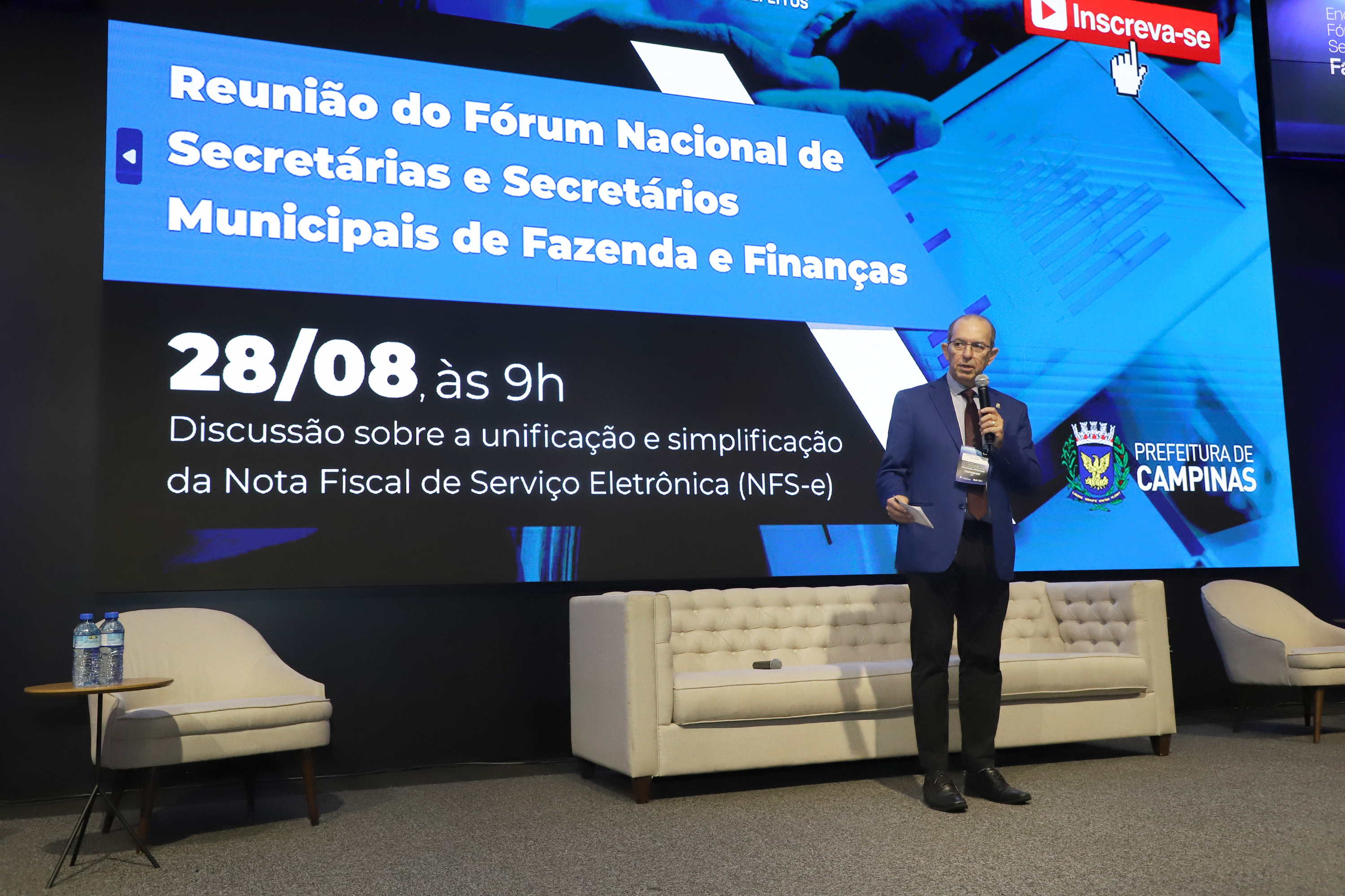 Secretário Caiado destacou importância do debate sobre as mudanças na emissão de notas fiscais eletrônicas