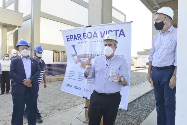 Estação pode tratar 180 litros de efluentes por segundo, produzindo água de reúso com 99% de pureza