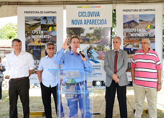 Avanço de Campinas na integração entre modais de transporte em massa e ciclovias é destacado pelo prefeito