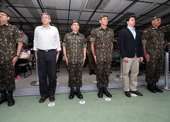 O prefeito em exercício, Henrique Magalhães Teixeira: participação no encerramento