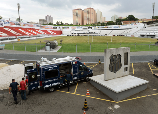 GM, Emdec e CIMCamp dÃ£o apoio ao esquema de seguranÃ§a do jogo