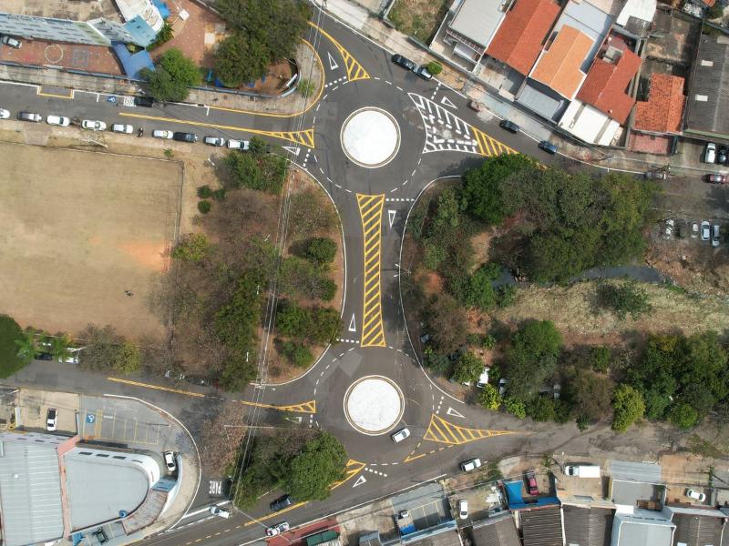 Dispositivo implantado no Jardim do Trevo