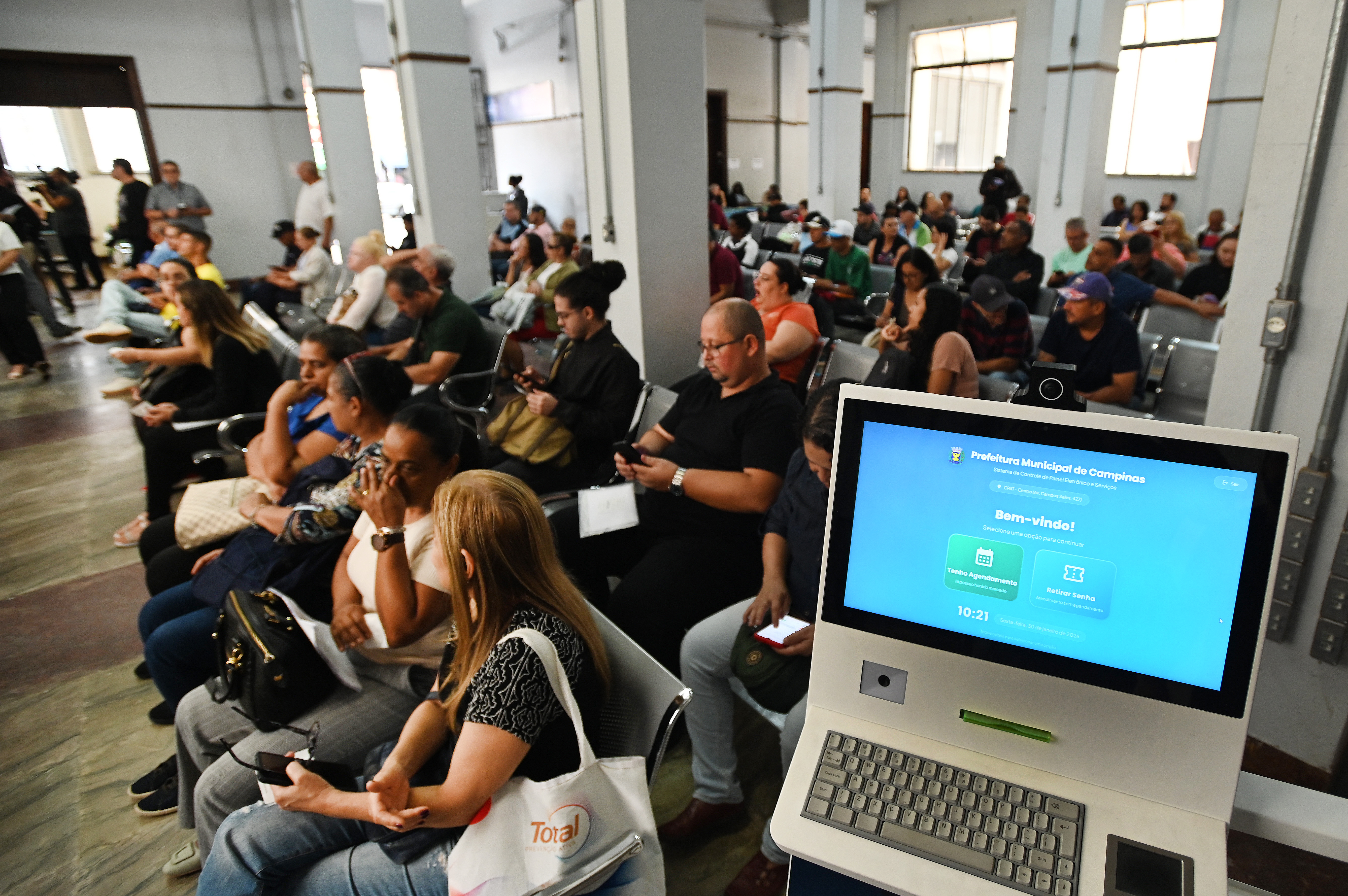 Cadastramento prévio no sistema do CPAT facilita o atendimento e amplia as chances de encaminhamento para entrevistas 