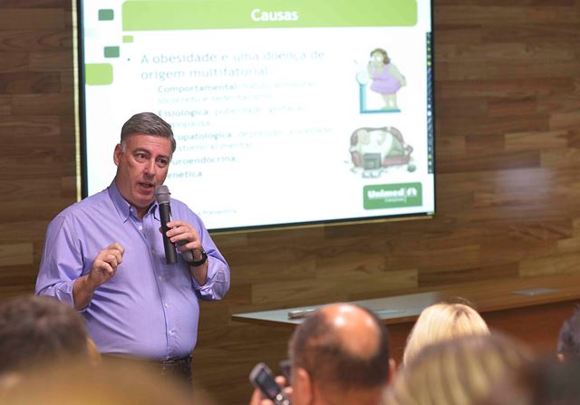 Palestra abordou a obesidade