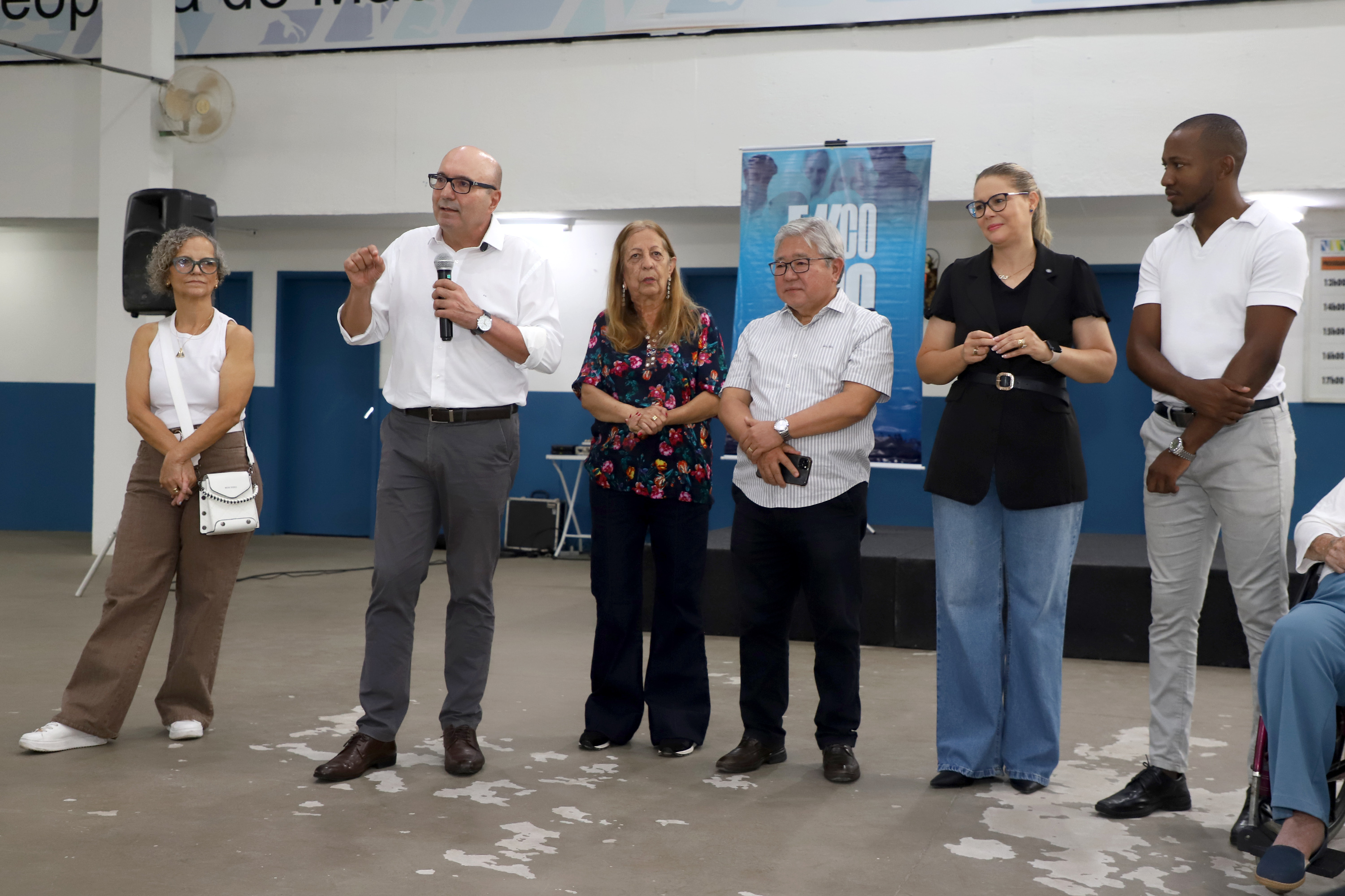 O prefeito Dário Saadi participou do evento e destacou a importância da socialização e do acesso à informação