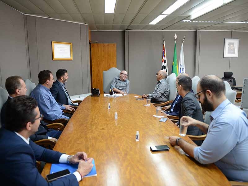 Comitiva de Goiânia foi recebida pelo prefeito Dário Saadi