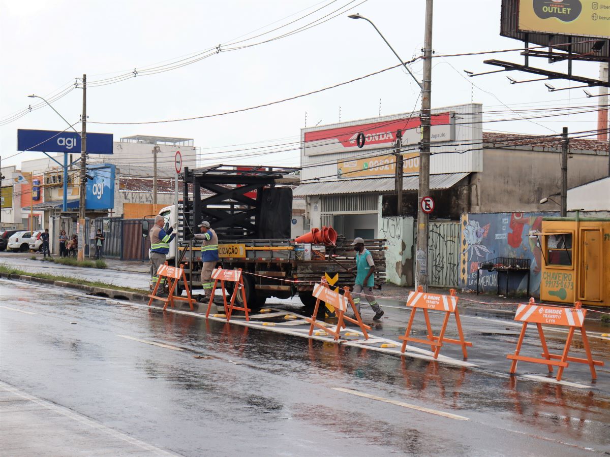 Marginal da via será fechada no trecho entre Rua Alfredo Batibugli e a Avenida Transamazônica, no sentido Centro-Bairro