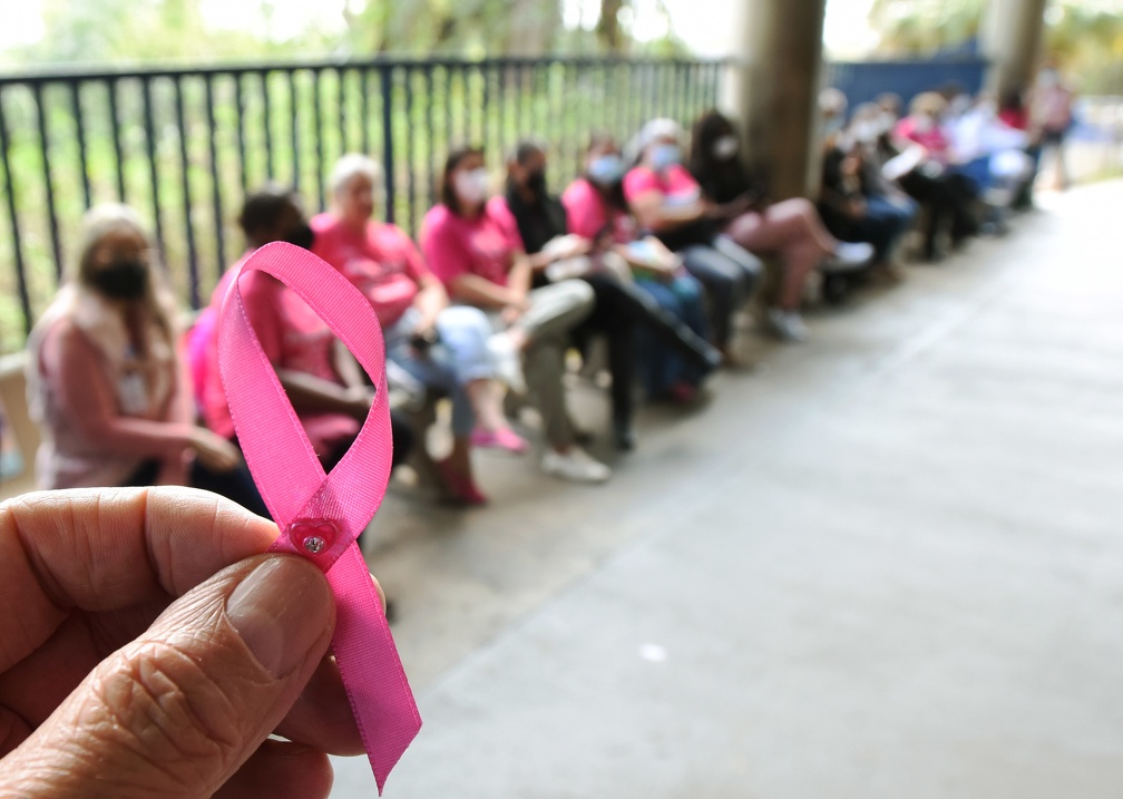 Símbolo da campanha, o laço rosa alerta para necessidade de fazer exames periodicamente para detecção precoce da doença