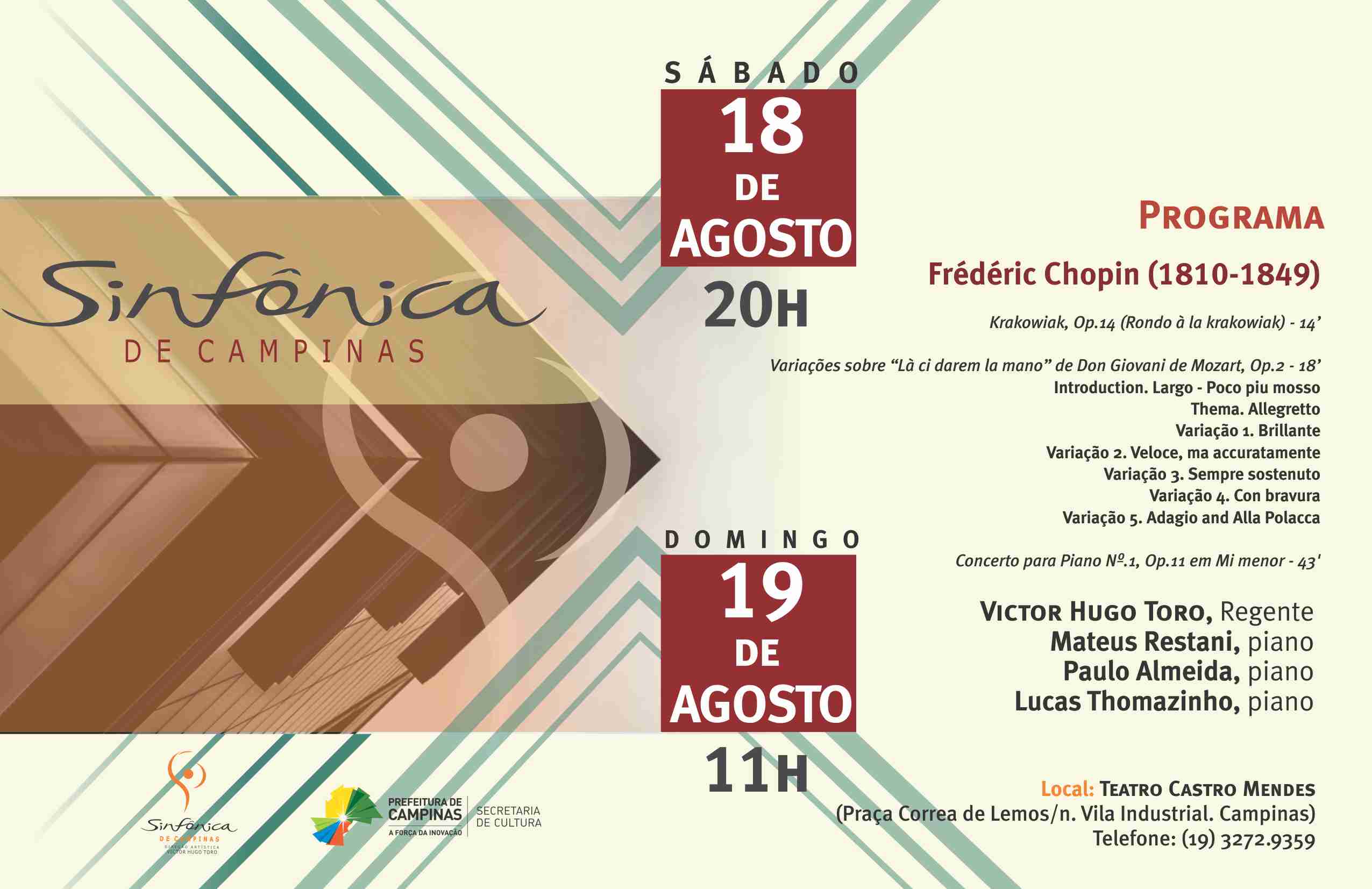 programa da Sinfônica