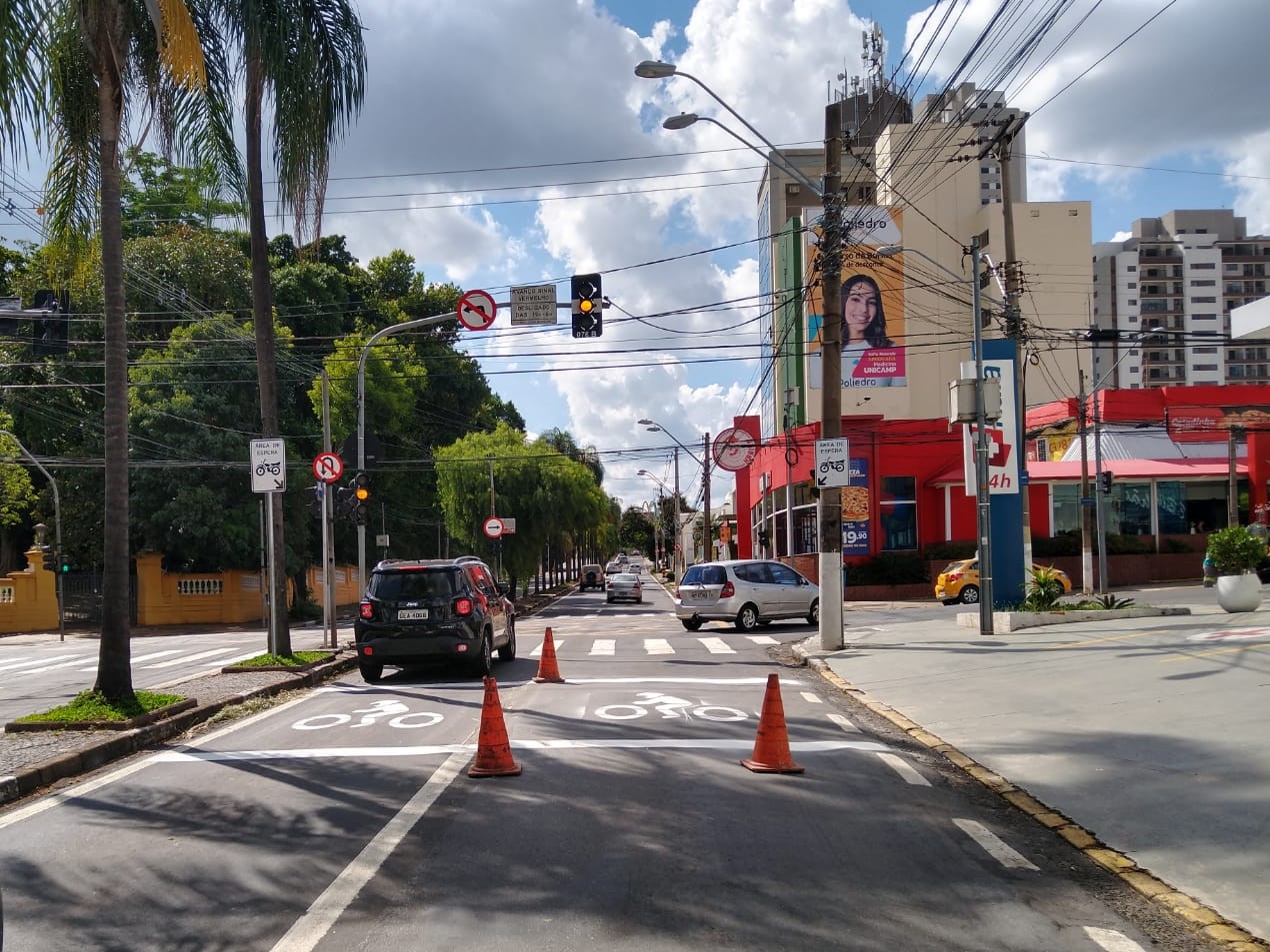 Avenida Brasil é uma das vias contempladas