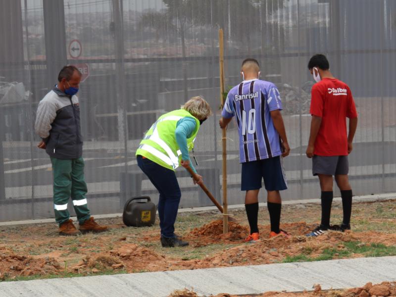 Comunidade do bairro também apoiou a iniciativa
