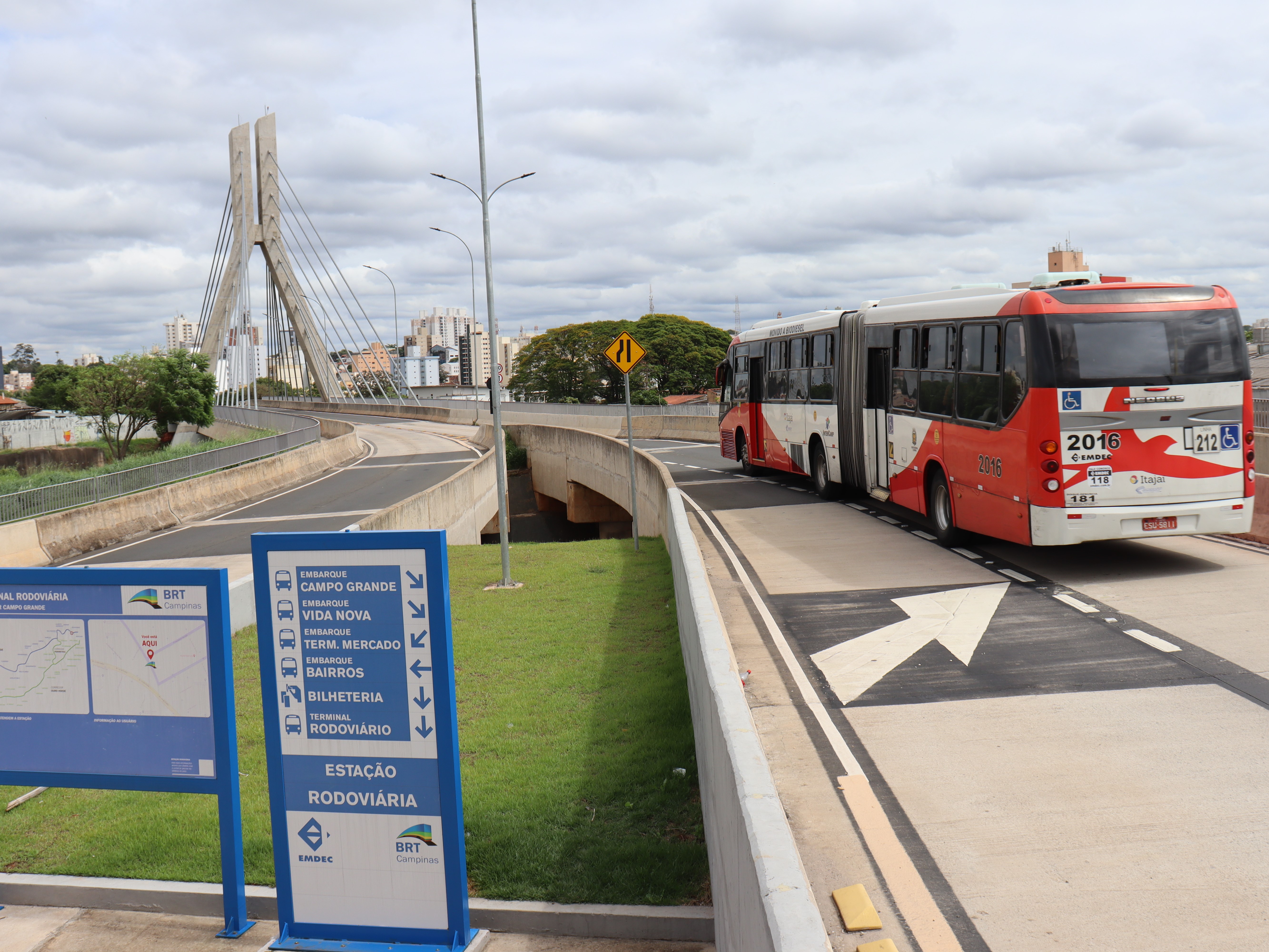A concessão do transporte público será realizada por um período de 15 anos, prorrogável por mais cinco anos