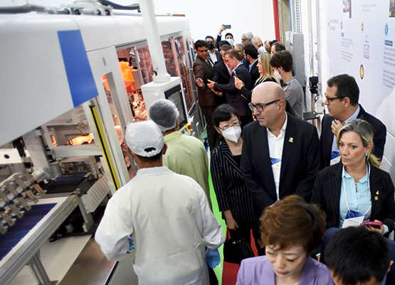 Nova linha inaugurada