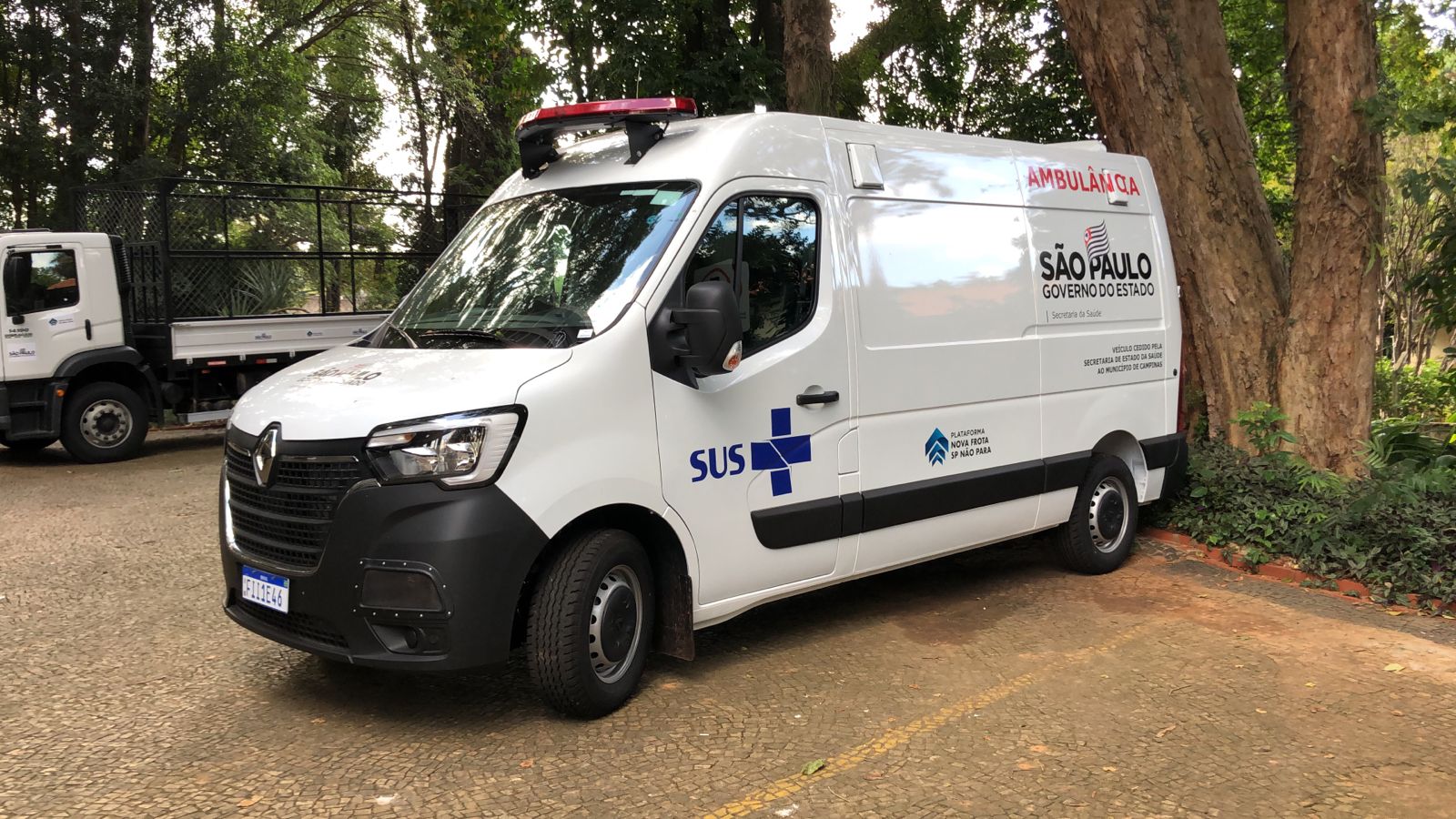 Campinas recebeu ambulância