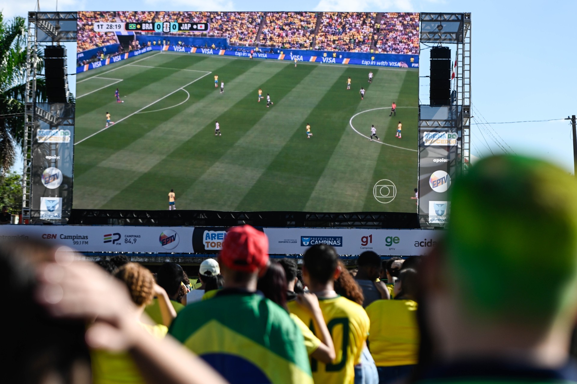 Arena do Torcedor fica na Praça Arautos da Paz, no Taquaral