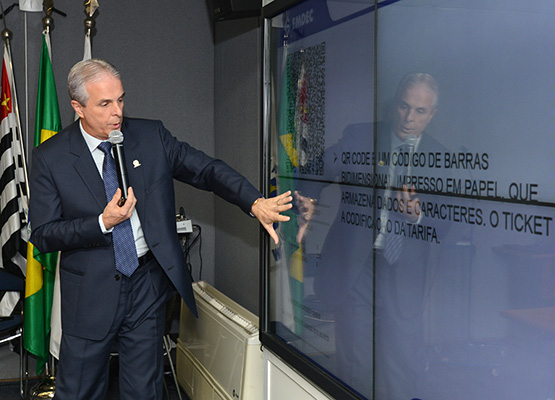 Secretário de Transportes apresenta o sistema 