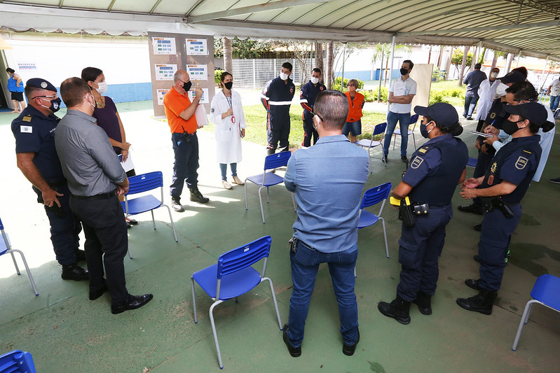 Colaboradores da Secretaria Municipal de Saúde, Defesa Civil, Guarda Municipal, Emdec e CPFL estão envolvidos