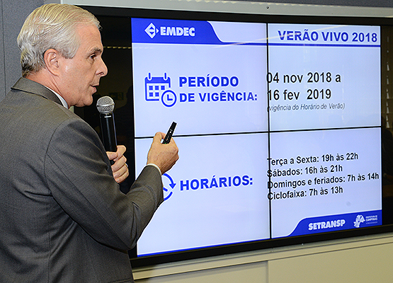 Barreiro mostra evolução do programa ao longo dos anos