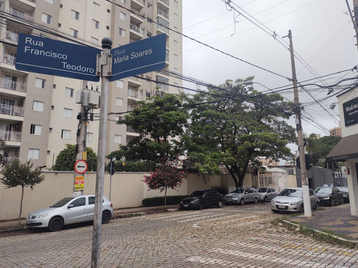 Trecho em que ocorrerá a mudança