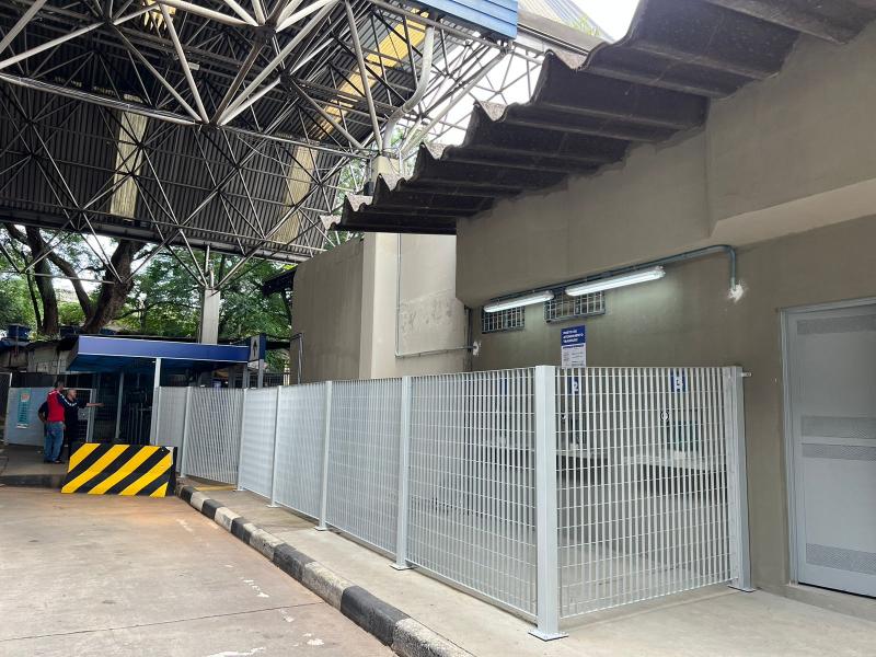 Posto fica na área externa do Terminal Central