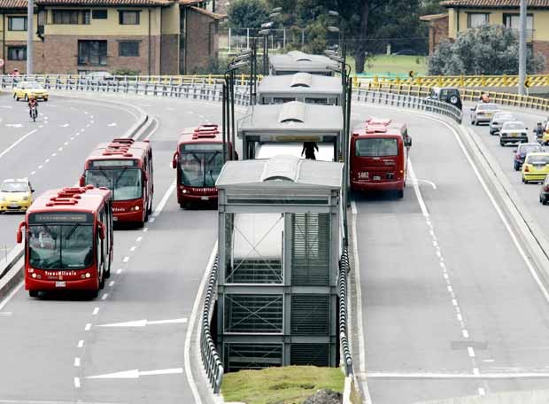 Sistema BRT em Bogotá