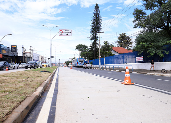 No total, já foram entregues mais de 11 quilômetros do BRT