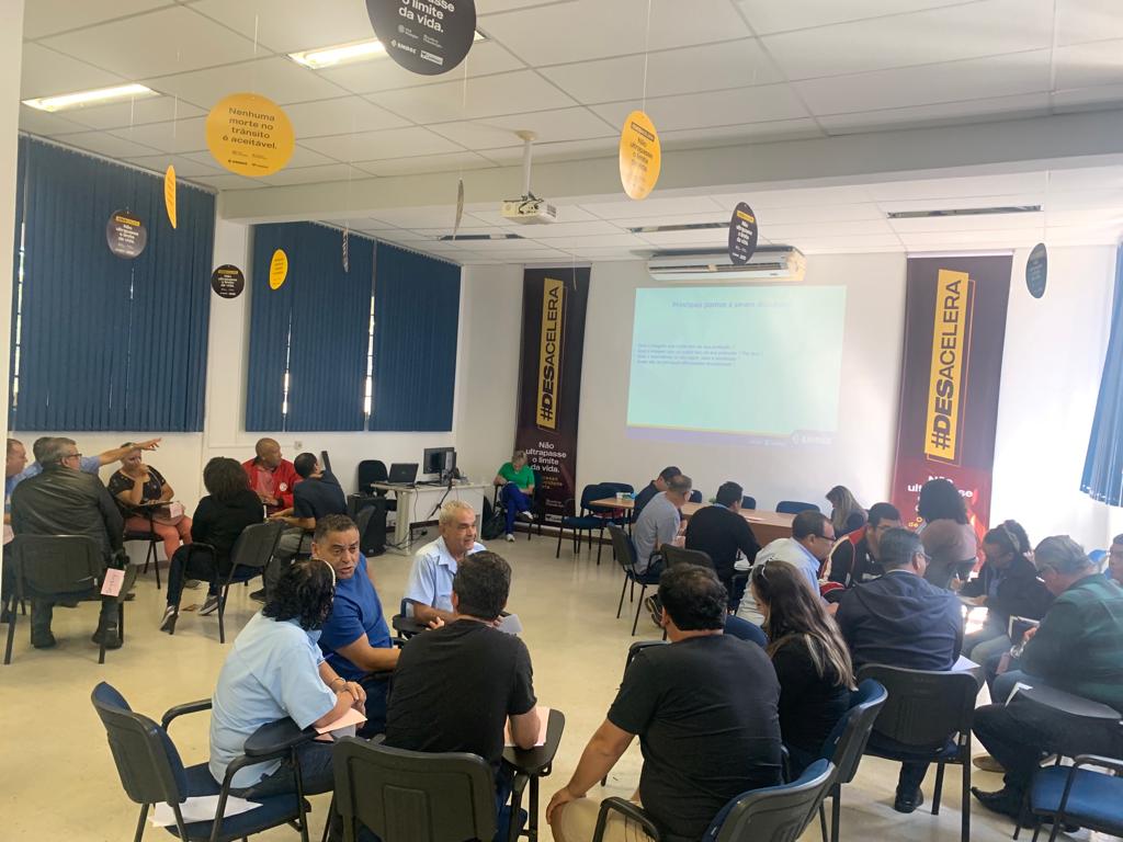 Operadores fazem curso de capacitação