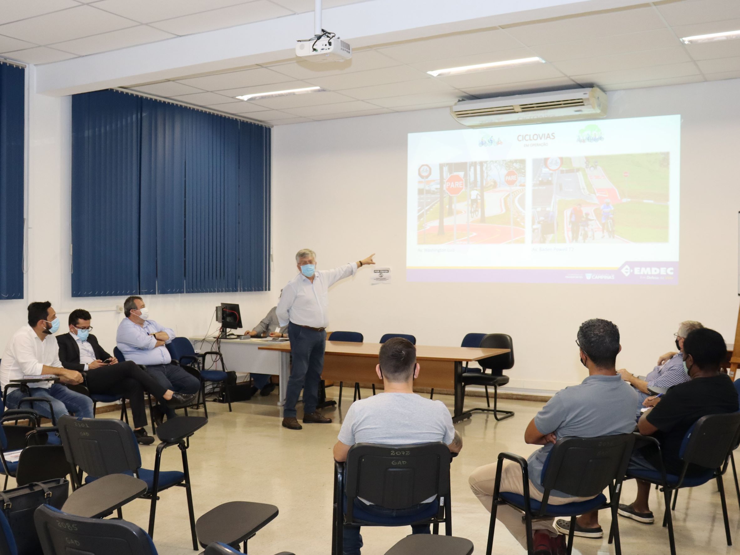 Ciclistas puderam conhecer novos trechos cicloviários, projetos da Prefeitura e fazer sugestões