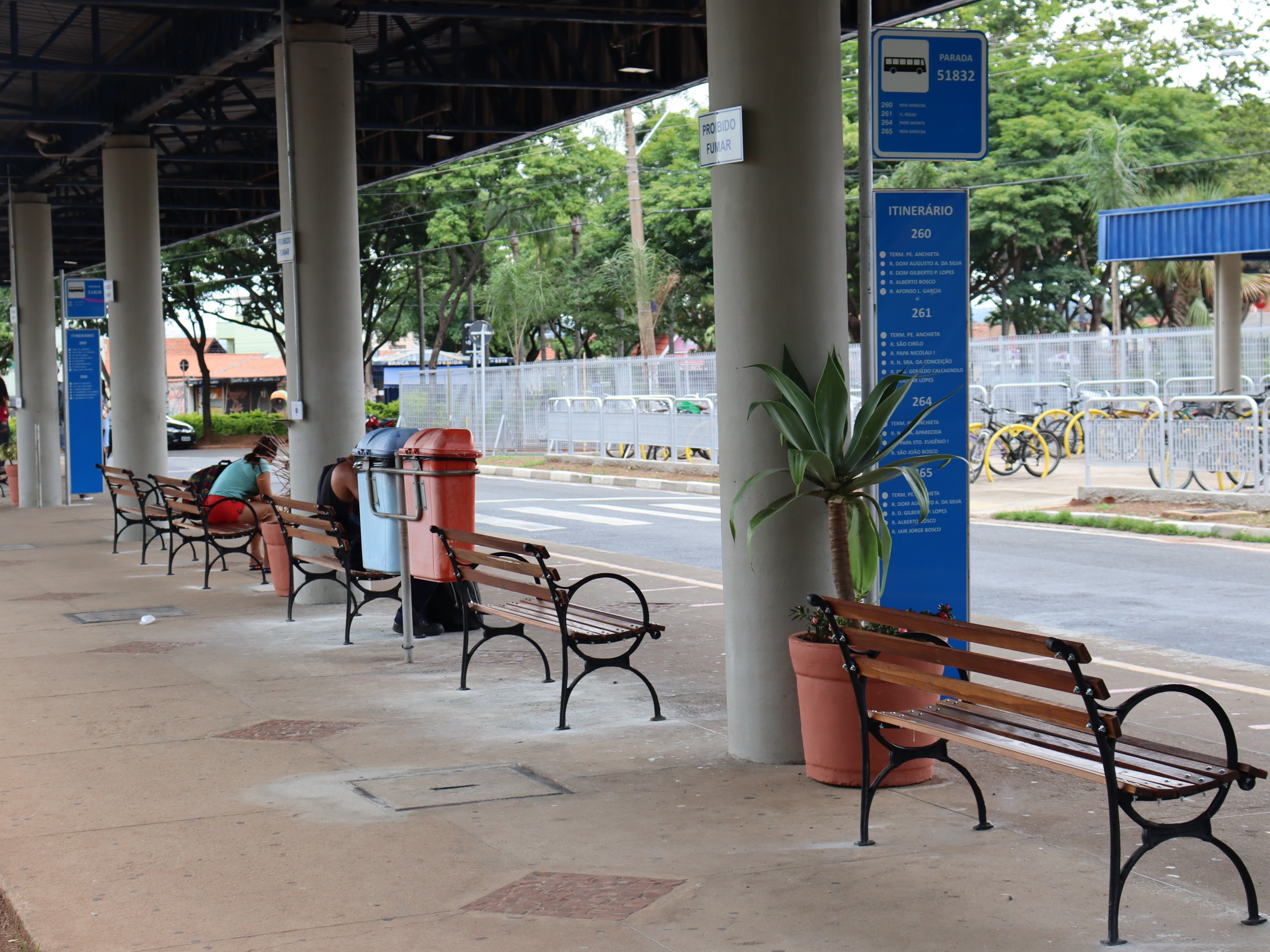 Melhorias fazem parte do projeto de revitalização e zeladoria dos terminais urbanos
