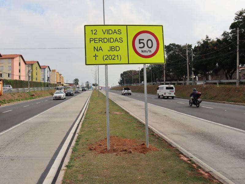 Emdec iniciou a implantação de 12 placas onde foram registrados acidentes