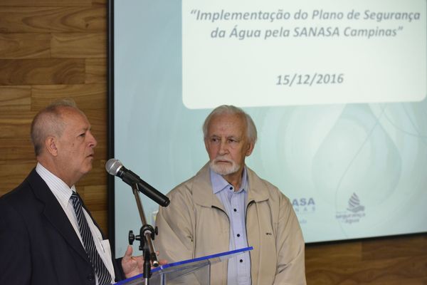 Presidente da Sanasa apresenta o especialista