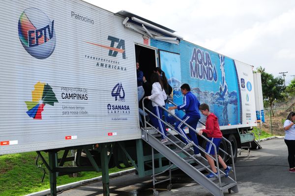 O caminhão do programa