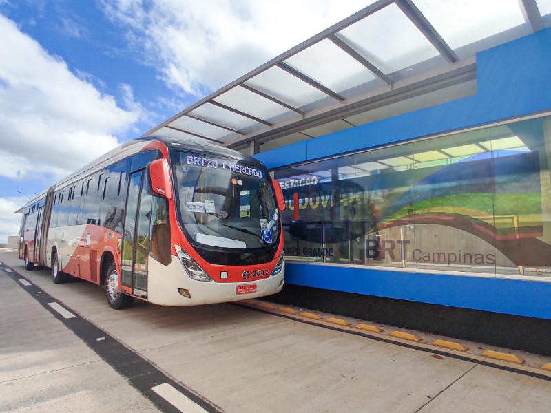 A linha semiexpressa BRT20 liga o Campo Grande e o Centro em cerca de 40 minutos