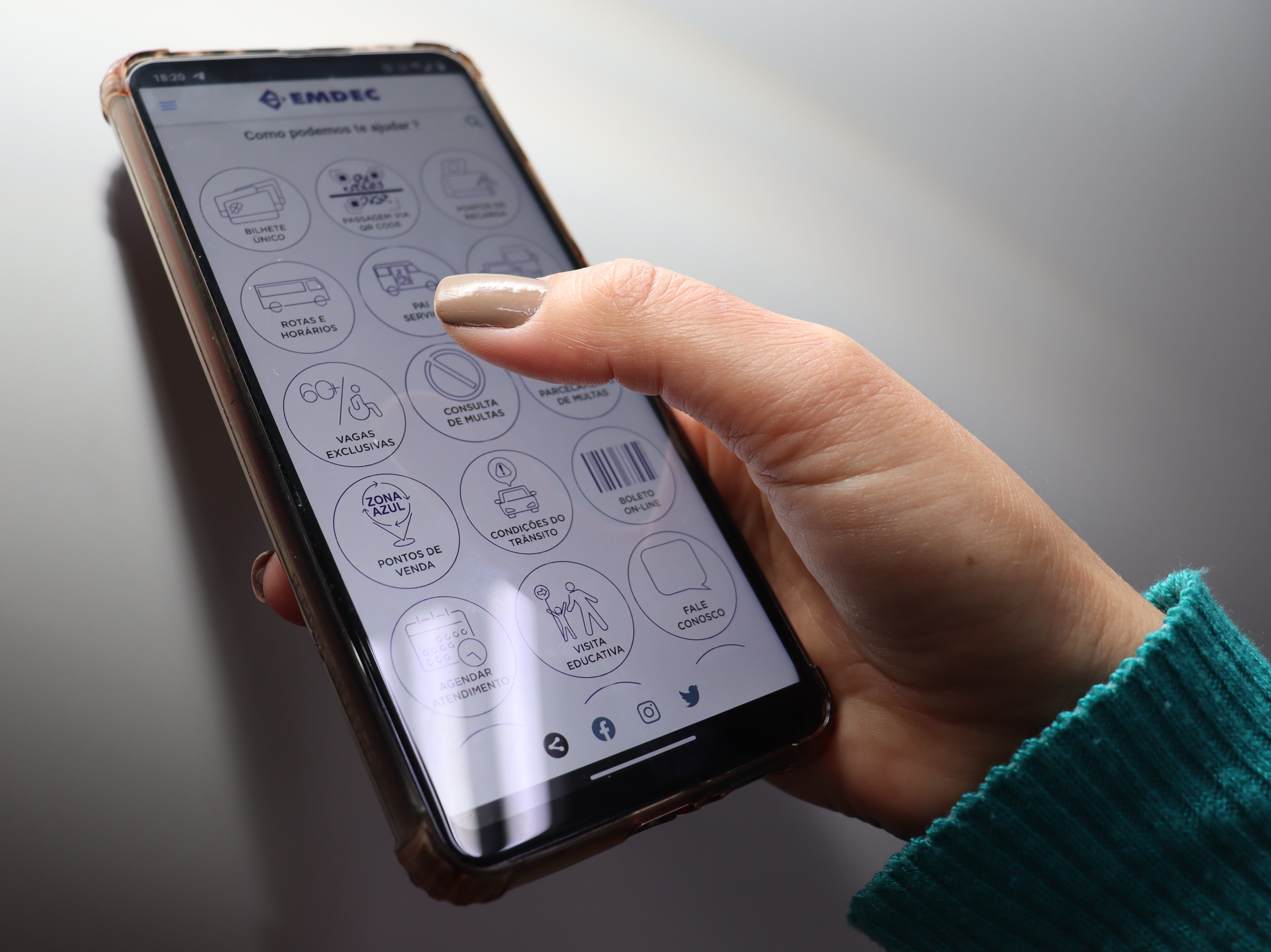 Serviços digitais da Emdec serão interrompidos por uma hora na tarde desta sexta-feira