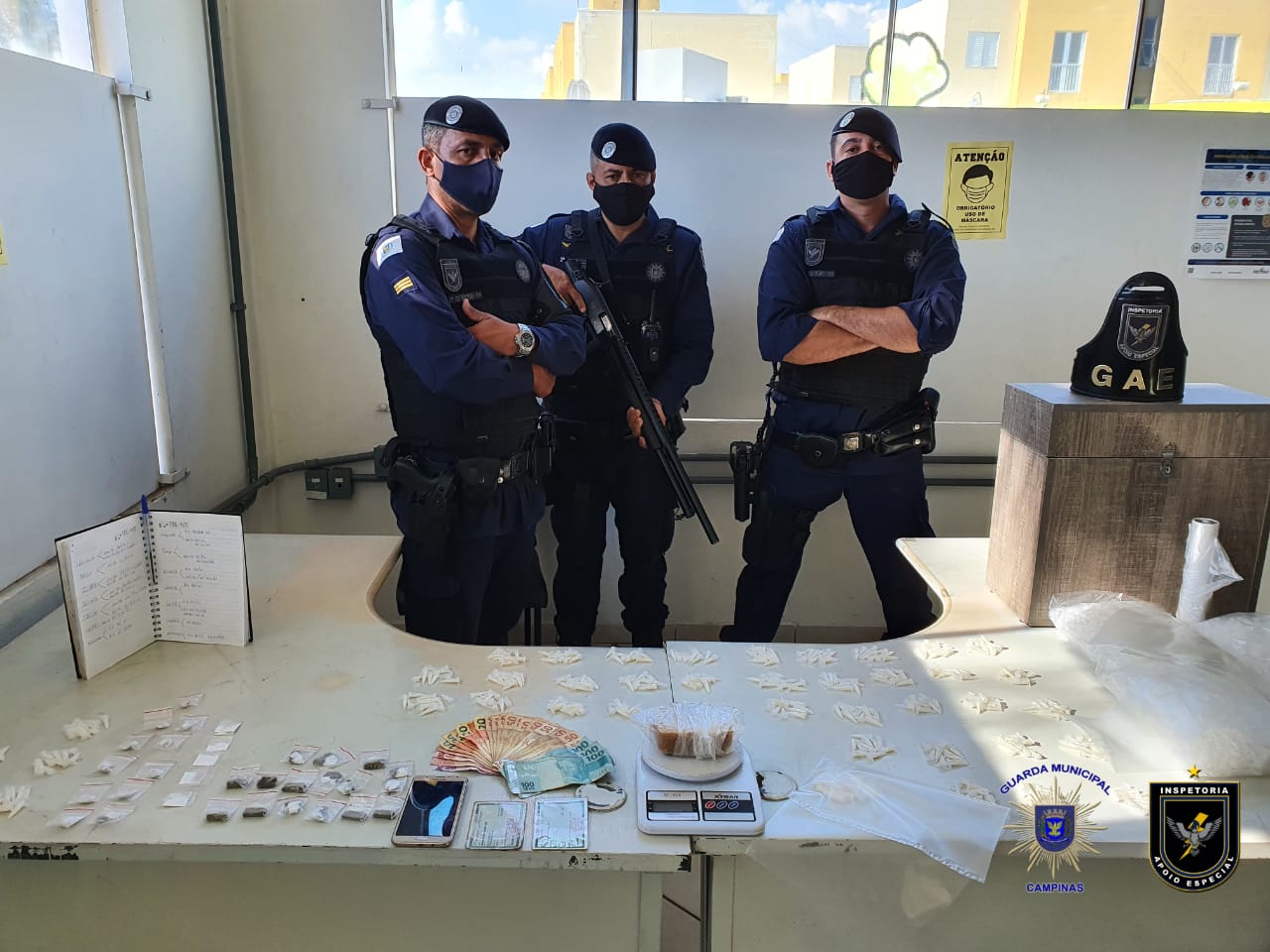 Equipe do GAE fez flagrante