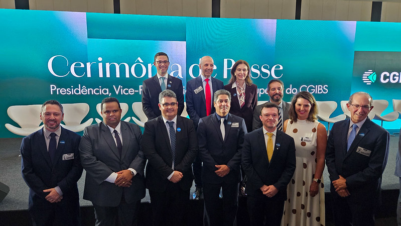 Secretário de Finanças de Campinas, Aurílio Caiado (na ponta, à direita), está entre os representantes que compõem o Conselho Superior do Comitê Gestor do IBS