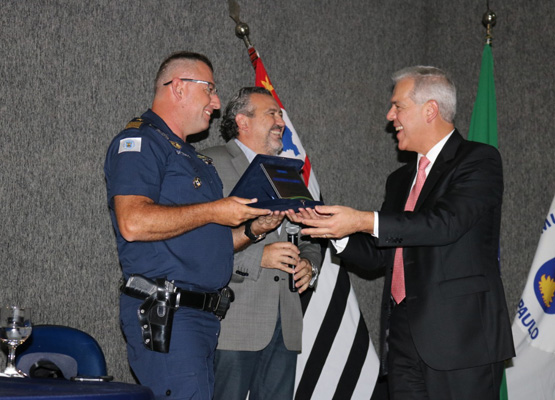 Empresa de transportes de valores homenageou Guarda Municipal de Campinas