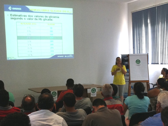 Palestra sobre prevenção