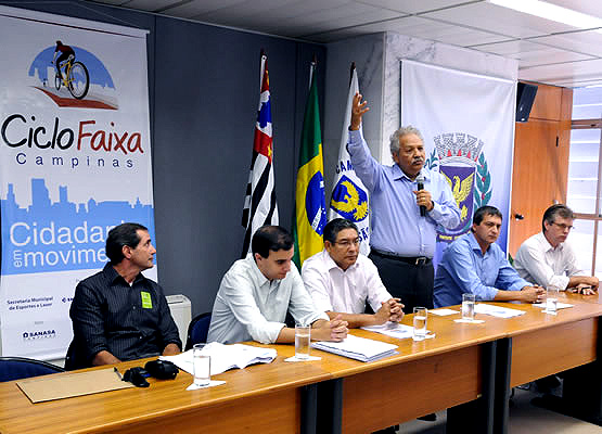 Lançamento da Ciclofaixa Campinas  Cidadania em movimento