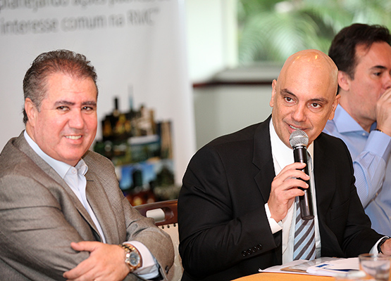 Jonas Donizette e Alexandre de Moraes