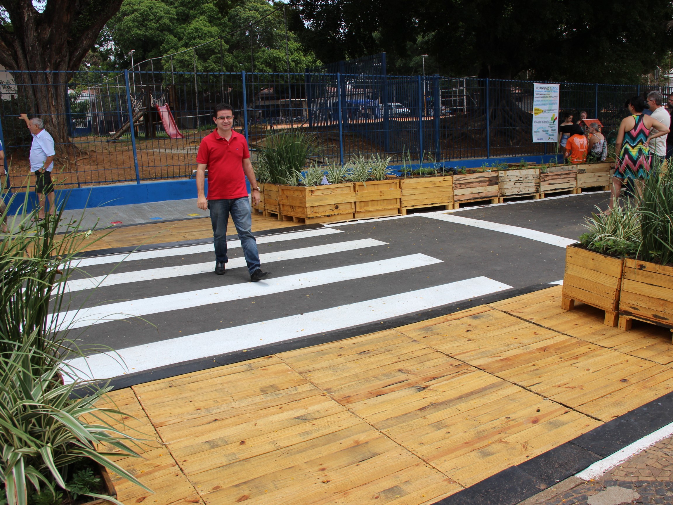 Projeto é baseado no conceito de urbanismo tático