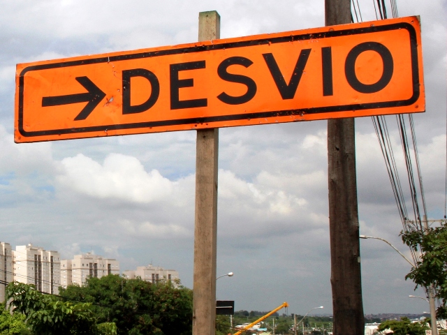 Desvio está programado para vias próximas